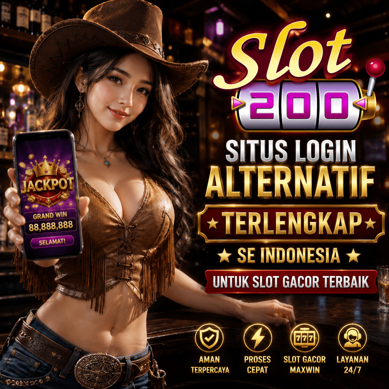 SLOT200 Situs Login Alternatif Terlengkap Se Indonesia untuk Slot Gacor Terbaik